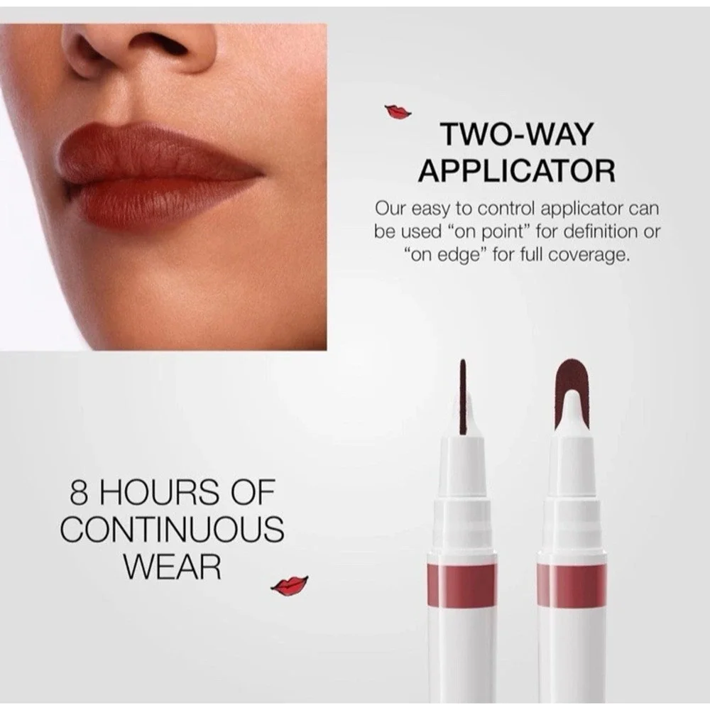 stila - Calligraphy Lip Stain - Shade: Hedy - 0.022 fl oz/ 0.67 mL